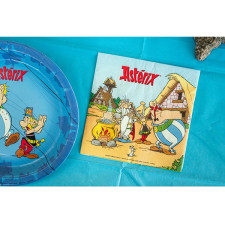 Serviette de table en papier Astérix et Obélix