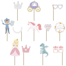 Accessoires photobooth anniversaire princesse