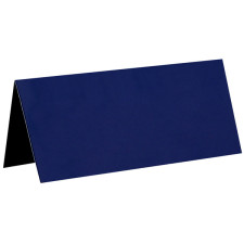 Marque-place bleu marine en carton
