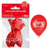 Ballon anniversaire rouge Ballon anniversaire rouge