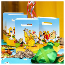Pochette cadeau Astérix et Obélix pour anniversaire Pochette cadeau Astérix et Obélix pour anniversaire