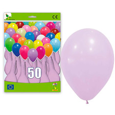 Ballons violet pastel