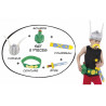 Accessoires déguisement Astérix enfant