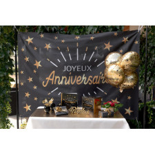 Toile de fond anniversaire adulte pour décoration Toile de fond anniversaire adulte pour décoration