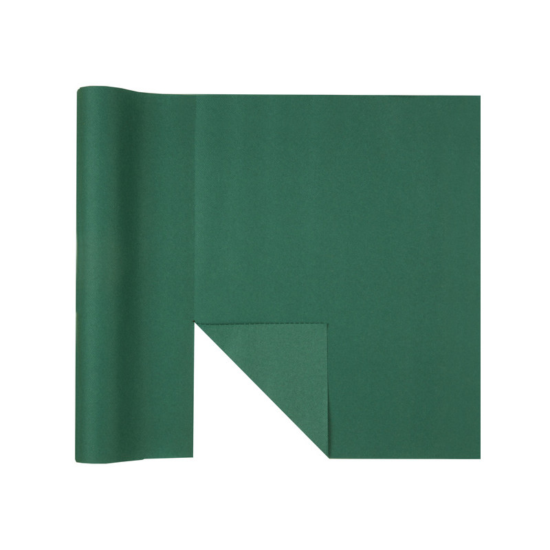 Chemin de table vert foncé Chemin de table vert foncé