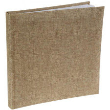Livre d'or toile de jute