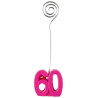 Marque-places 60 ans roses pour anniversaire Marque-places 60 ans roses pour anniversaire