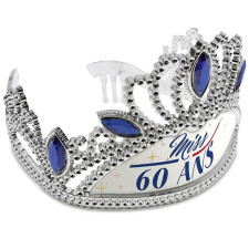 Couronne anniversaire 60 ans femme Couronne anniversaire 60 ans femme