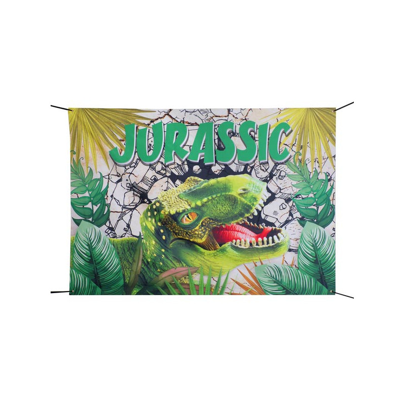 Toile de fond anniversaire dinosaure