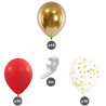 Kit pour arche de ballons rouge