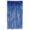 Rideau à franges bleu marine