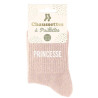 Paire de chaussettes princesse à paillettes