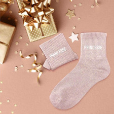 Cadeau chaussettes à paillettes princesse Cadeau chaussettes à paillettes princesse