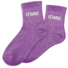 Chaussettes paillettes fêtarde