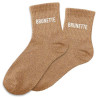 Chaussettes paillettes brunette