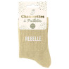 Paire de chaussettes rebelle à paillettes