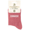 Paire de chaussettes connasse à paillettes