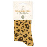 Paire de chaussettes léopard à paillettes
