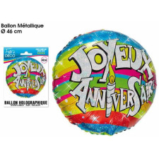 Ballon anniversaire mylar helium