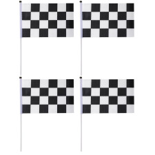 Petits drapeaux à damier