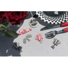 Décoration de table anniversaire voiture