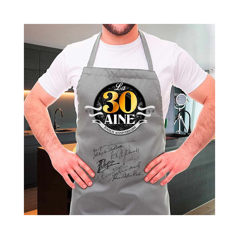 Tablier anniversaire 30 ans