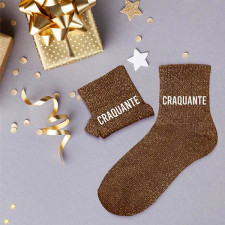 Cadeau chaussettes à paillettes craquante Cadeau chaussettes à paillettes craquante