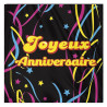 Dos serviette en papier anniversaire 30 ans