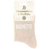 Paire de chaussettes bichette à paillettes