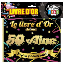 Livre d'or 50 ans anniversaire
