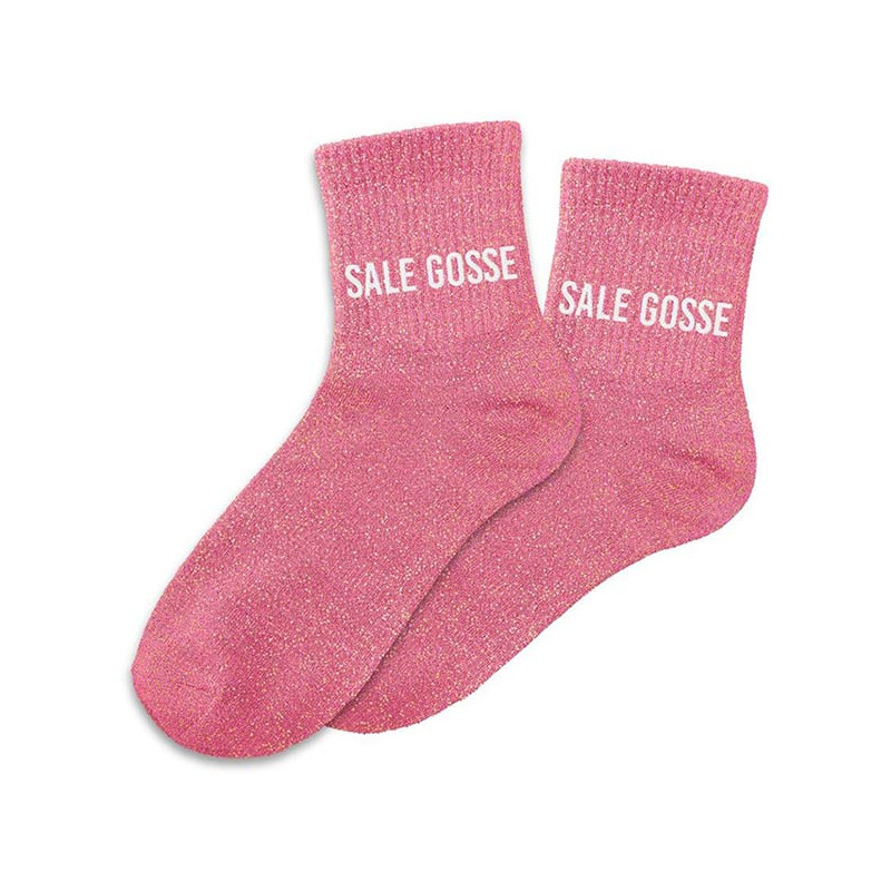 Chaussettes paillettes sale gosse