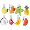 Pince fruits sur le thème Hawaï Pince fruits sur le thème Hawaï