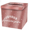 Urne anniversaire rose gold