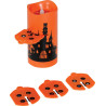 Bougie avec projecteur Halloween