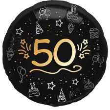 Ballon 50 ans hélium