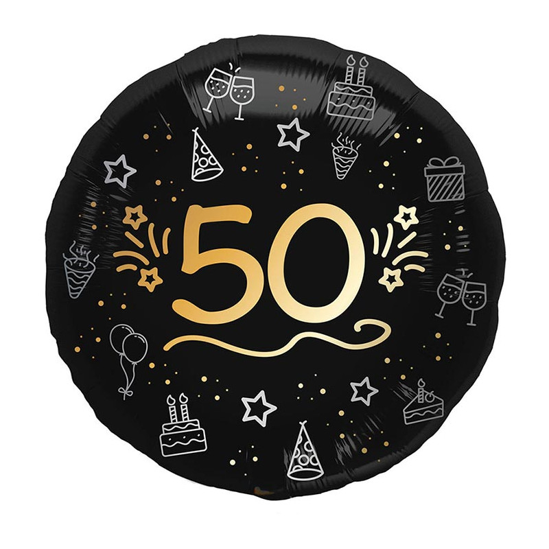 Ballon 50 ans hélium