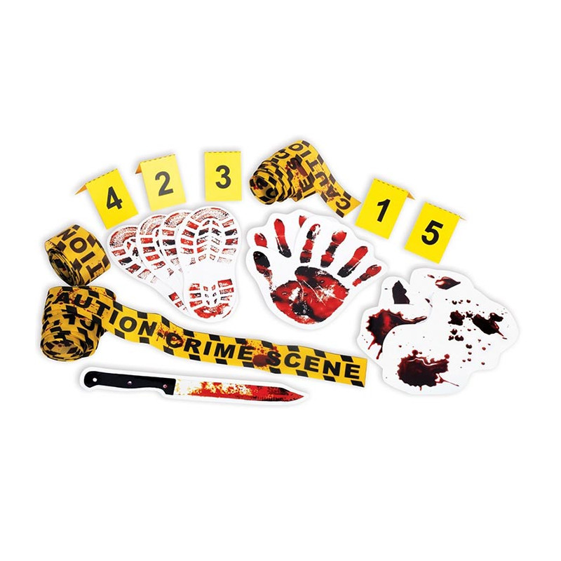 Décoration scène de crime