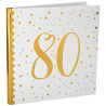 Livre d'or pour anniversaire 80 ans