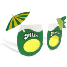 Miss mojito lunettes de déguisement