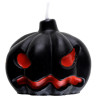 Bougie citrouille noire Halloween