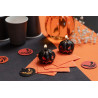 Bougie en forme de citrouille pour décoration Halloween
