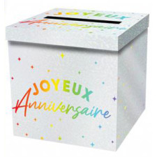 Cagnotte anniversaire arc-en-ciel