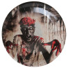 Assiettes en carton pour Halloween zombies Assiettes en carton pour Halloween zombies