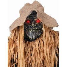 Tête épouvantail Halloween