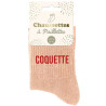 Paire de chaussettes coquette à paillettes