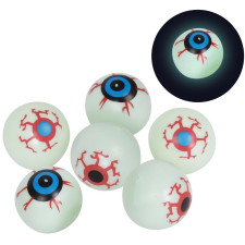 Faux yeux Halloween phosphorescents