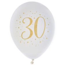 Ballons en latex pour anniversaire 30 ans