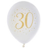 Ballons en latex pour anniversaire 30 ans Ballons en latex pour anniversaire 30 ans