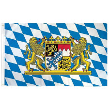 Drapeau bavarois Oktoberfest pour la fête de la bière