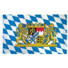 Drapeau bavarois Oktoberfest pour la fête de la bière Drapeau bavarois Oktoberfest pour la fête de la bière